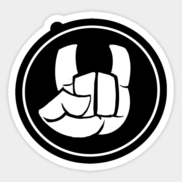 METAL HORNS UP Sticker by Biomek